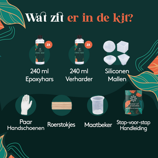 Epoxy Decoratie set — 2