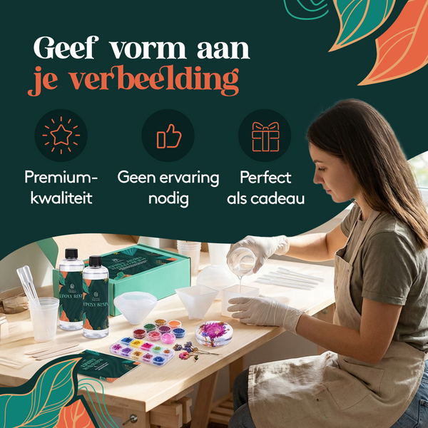Epoxy Decoratie set — 1