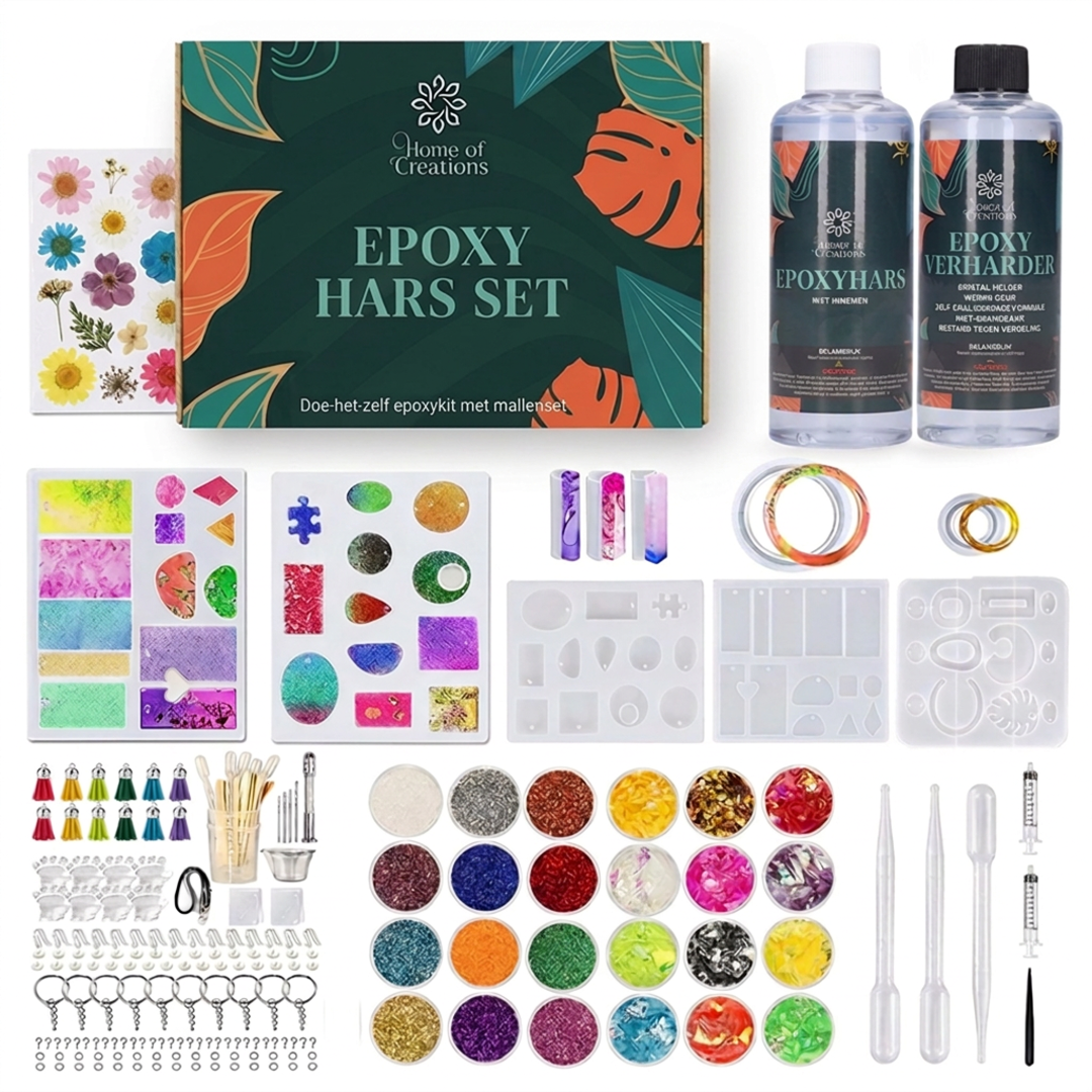 Epoxy Jewelry Set
