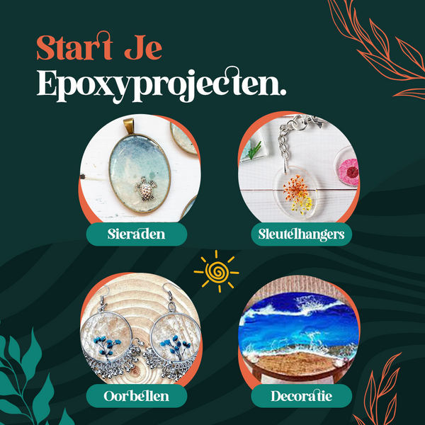 Epoxy Jewelry Set — 4